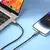 MR4_136194 Кабель xo nb249 5a pvc shiny colorful lightning data cable, чорний 