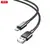 MR4_136194 Кабель xo nb249 5a pvc shiny colorful lightning data cable, чорний 