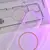 MR4_137089 Чохол clear magnetic (color slim magsafe) box для iphone 15 pro flaming пурпуровий PRC