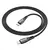 MR4_137223 Кабель pd hoco u133 monte 60w charging data cable type-c to type-c 1.2m, чорний 