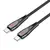 MR4_137223 Кабель pd hoco u133 monte 60w charging data cable type-c to type-c 1.2m, чорний 