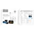 MR4_137255 Навушники бездротові hoco ew72 soar true wireless anc noisereduction, touchscreen, 5.4, білий 