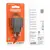MR4_137595 Мережевий зарядний пристрій borofone bas11a erudite single port 1usb, 2.1a, чорний 