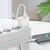 MR4_137600 Мережевий зарядний пристрій borofone bas11a erudite single port 1usb, 2.1a+ cable type-c, білий 