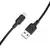 MR4_137619 Кабель borofone bx113 lenny silicone для micro 2.4a, 1m, чорний 
