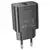 MR4_137650 Мережевий зарядний пристрій borofone ba72a spring 18w, qc3.0, 1usb, чорний 