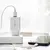 MR4_137585 Мережевий зарядний пристрій borofone ba21a long qc3.0 1usb, 3a, 18w + cable micro, білий 