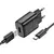 MR4_138125 Мережевий зарядний пристрій hoco c134a solid single-port charger set 2.4a (type-c), чорний HOCO