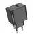 MR4_138222 Мережевий зарядний пристрій borofone bas12a erudite single port 18w, qc3.0, 1usb, чорний 