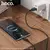 MR4_138113 Кабель hoco x90 cool silicone charging data cable для type-c, 3a, 1m, чорний 