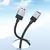 MR4_138677 Кабель hoco x110 honorific charging data cable lightning 2.4a, 1m, чорний 