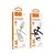 MR4_138677 Кабель hoco x110 honorific charging data cable lightning 2.4a, 1m, чорний 