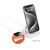 MR4_138661 Бездротовий зарядний пристрій hoco cq16a astute 3in1 desktop charger+watch charger milky, білий 