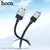 MR4_139080 Кабель hoco x110 honorific charging data cable micro 2,4a, 1m, чорний 