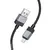 MR4_139080 Кабель hoco x110 honorific charging data cable micro 2,4a, 1m, чорний 