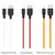 MR4_139085 Кабель hoco x21 plus silicone lightning 2,4a, 2m, чорний&білий 