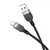 MR4_139640 Кабель hoco x109 energy silicone charging data cable type-c, 3a, 1 m, чорний HOCO