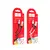 MR4_139630 Кабель hoco x72 creator silicone charging data cable для type-c 2.4a, 1m, чорний 