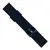 MR4_139938 Ремінець silicone metal claps 20mm, чорний 