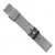 MR4_139934 Ремінець silicone metal claps 22mm, starlight 