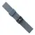 MR4_139952 Ремінець silicone metal claps 20mm, light, сірий 