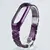 MR4_139977 Ремінець для xiaomi mi band 3, 4, 5, 6 3-bead metal band, сірий 