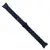 MR4_139989 Ремінець для xiaomi mi band 8, 9, 10 3-bead metal band, чорний 
