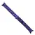 MR4_139998 Ремінець для xiaomi mi band 8, 9, 10 3-bead metal band glycine 