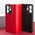 MR4_140208 Чехол-книжка carbone для redmi note 14 pro 4g червоний 