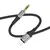 MR4_140593 Адаптер аудіо hoco upa26 fresh digital audio conversion cable lightning 1m, чорний 
