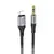 MR4_140593 Адаптер аудіо hoco upa26 fresh digital audio conversion cable lightning 1m, чорний 