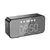 MR4_140361 Акустична система xo f41 mirror clock bluetooth speaker, чорний 