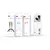 MR4_140406 Кабель xo nb280 jian yan series lightning data cable 1m 3a, білий 
