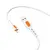 MR4_140406 Кабель xo nb280 jian yan series lightning data cable 1m 3a, білий 
