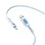 MR4_140408 Кабель xo nb280 jian yan series micro data cable 1m 3a, синій 