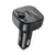 MR4_140426 Fm модулятор xo bcc18 smart bluetooth mp3 car charger, type-c, 3a, чорний XO