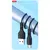 MR4_140333 Кабель xo nb230 2.4a rock series micro data cable, чорний 