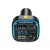 MR4_140338 Fm модулятор xo bcc08 mp3, 5v, 3.1a car charger with ambient light, чорний 
