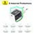 MR4_140573 Мережевий зарядний пристрій baseus palm fast charger 1c 20w + cable type-c to type-c, білий p10111602213-01 