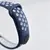 MR4_141289 Ремінець для xiaomi mi band 8, 9, 10 sport червоний, білий PRC