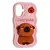 MR4_140869 Чохол capybara для iphone 16 light рожевий 