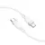 MR4_141186 Кабель pd hoco x109 energy 60w silicone charging data cable type-c to type-c 60w, 1m, білий 