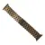 MR4_141391 Ремінець для apple watch 3-bead metal band 38, 40mm beige gold 