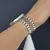 MR4_141428 Ремінець для apple watch rolex 5-bead bracelet 38, 40mm gold 