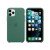 MR1_80884 Чохол silicone case для iphone 11 pro max pine зелений, or SILICONE CASE