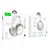 MR4_141569 Навушники накладні hoco w55 plus happiness anc noise червонийuction bt headphones, сірий 