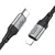 MR4_142090 Кабель pd hoco x102 fresh pd charging data cable lightning 27w, 1 m, чорний HOCO