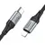 MR4_142090 Кабель pd hoco x102 fresh pd charging data cable lightning 27w, 1m, чорний 