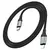 MR4_142090 Кабель pd hoco x102 fresh pd charging data cable lightning 27w, 1m, чорний 