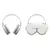 MR4_142609 Навушники накладні hoco w58 anc bt headphones, сірий HOCO